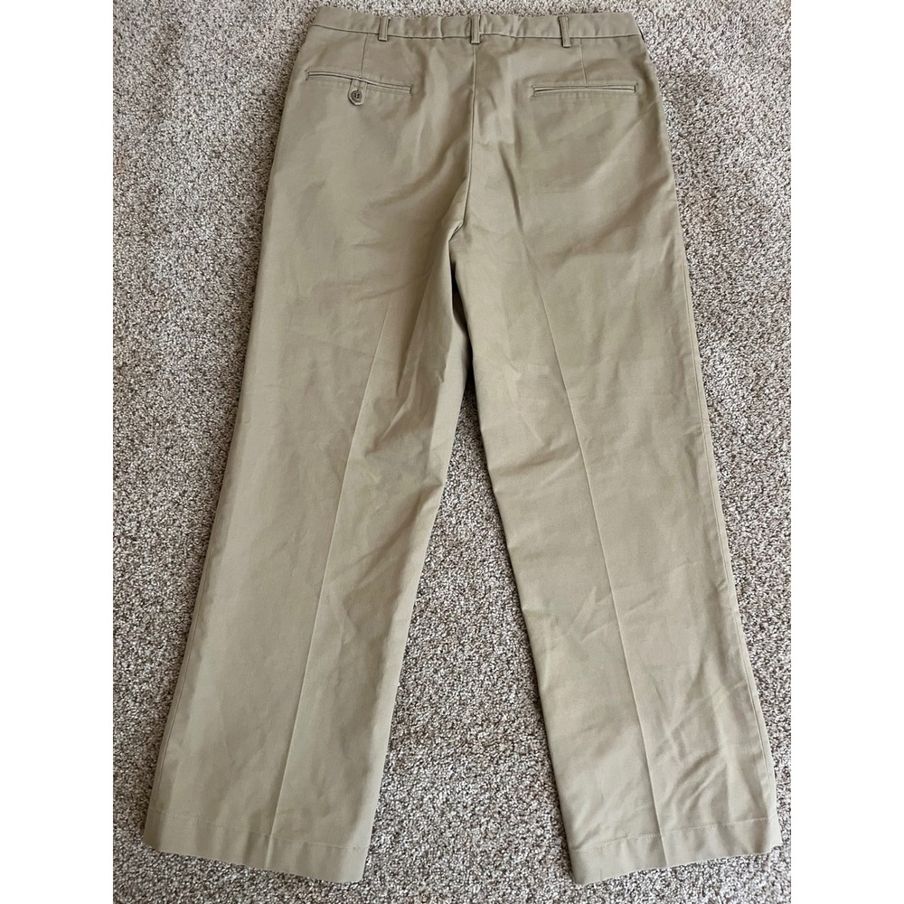 Authentic U.S. Navy Originals Men Trousers 36 L Khaki Tan Military Chino Pants - Picture 2 of 6